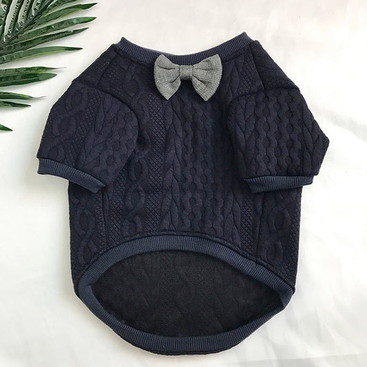 KFX-4878269 Bago Casual Pet Bow Tie Dress for Dogs - XL Graphic Color Design