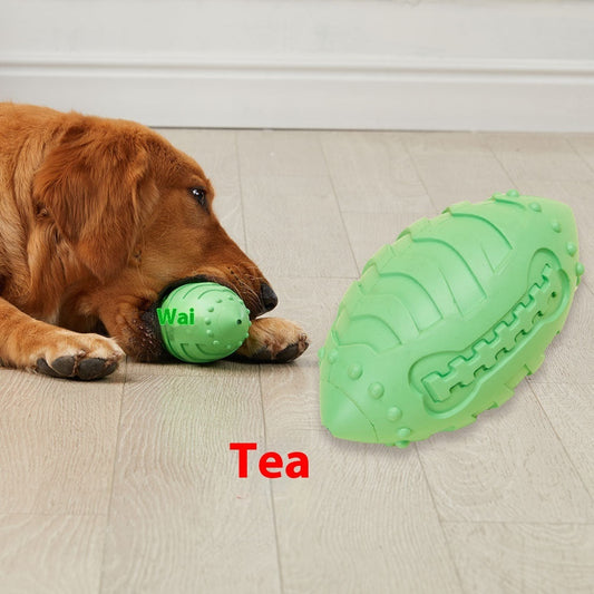 KFX-4880317 Interactive Bite-Resistant Pet Training Ball for Teeth Cleaning & Play