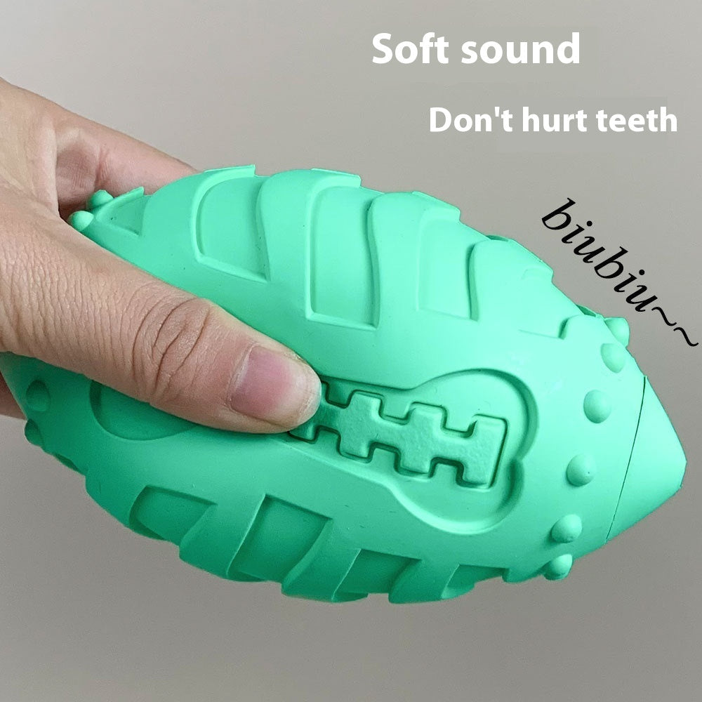 KFX-4880317 Interactive Bite-Resistant Pet Training Ball for Teeth Cleaning & Play