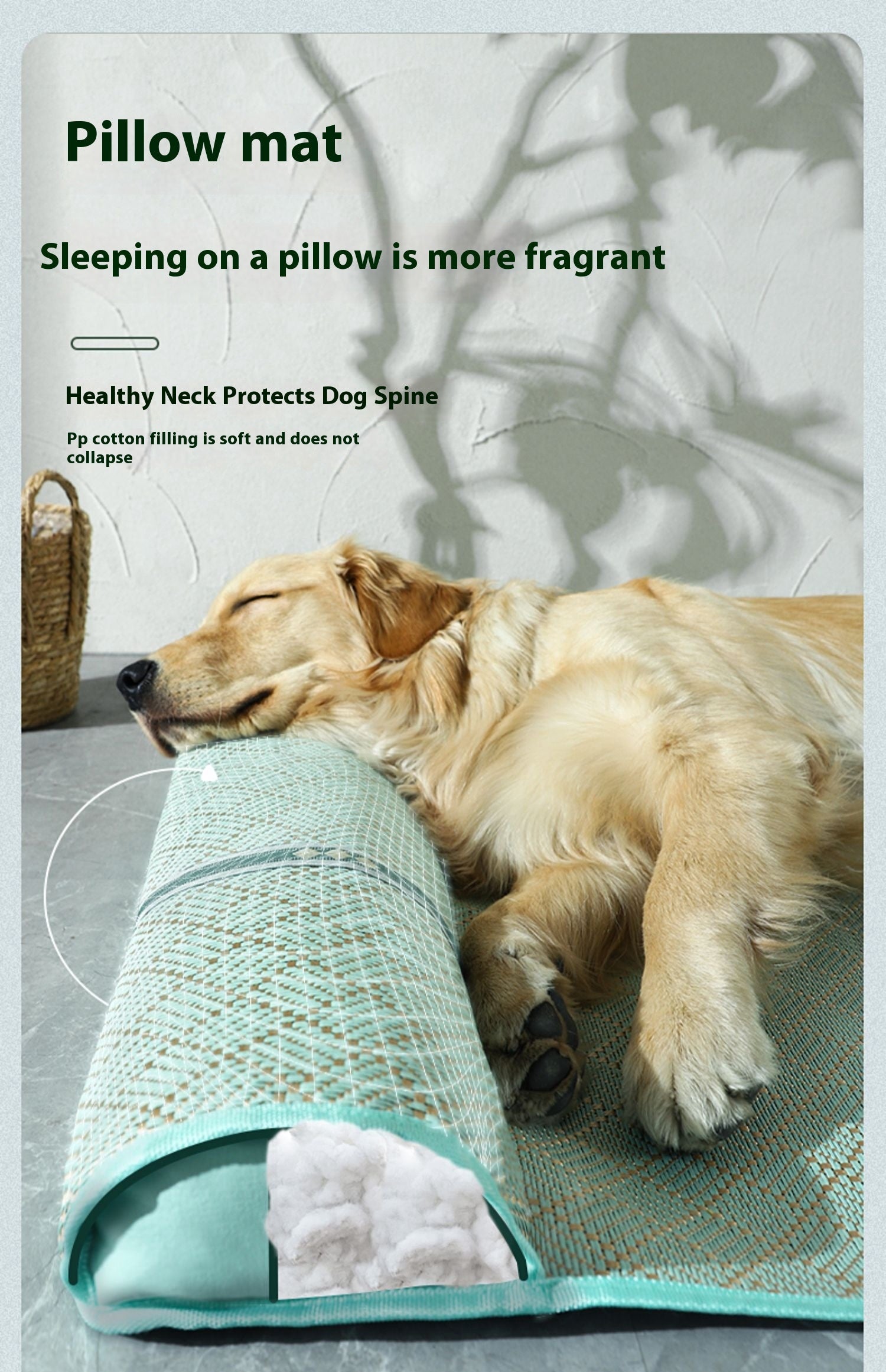 KFX-4887485 Comfortable Summer Dog Mat for Large Breeds - XL, 2XL, 3XL Options Available