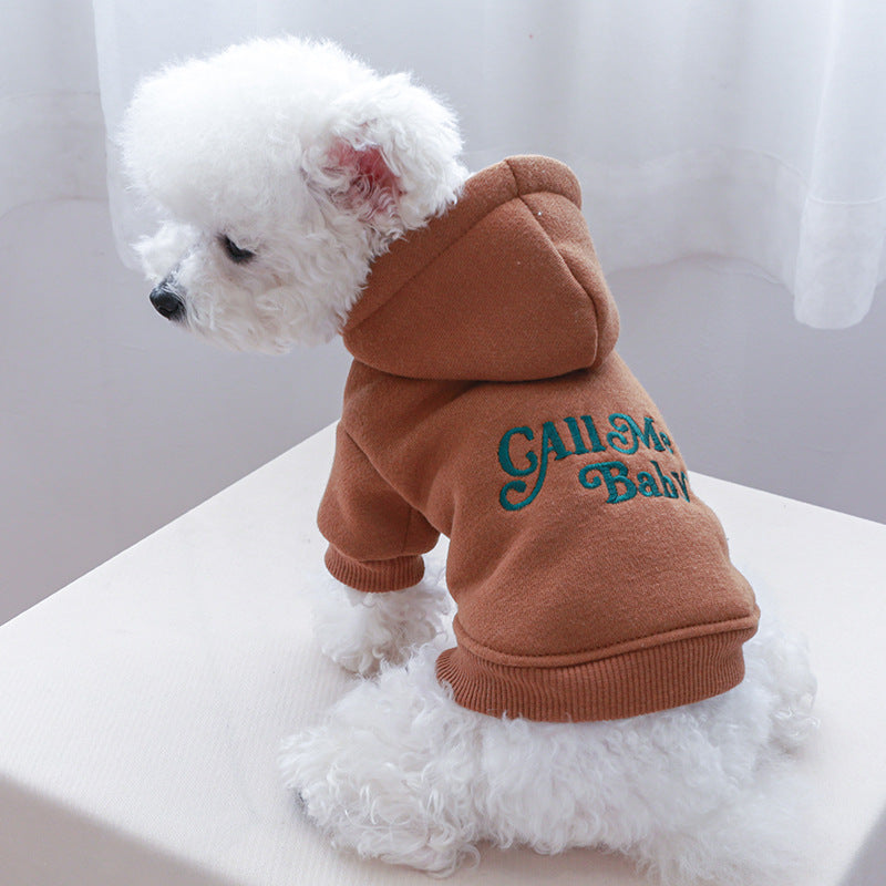 KFX-4888509 Baby Sweater Leggings for Small and Medium Dogs in Curry - Comfortable Polyester Material