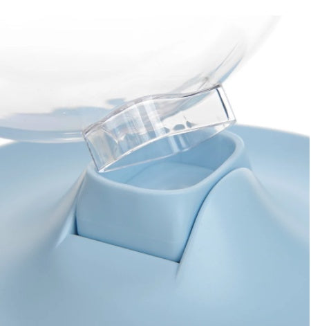 KFX-4889405 Adjustable Three-Angle Cat Bowl - Small Size in White, Pink, and Blue