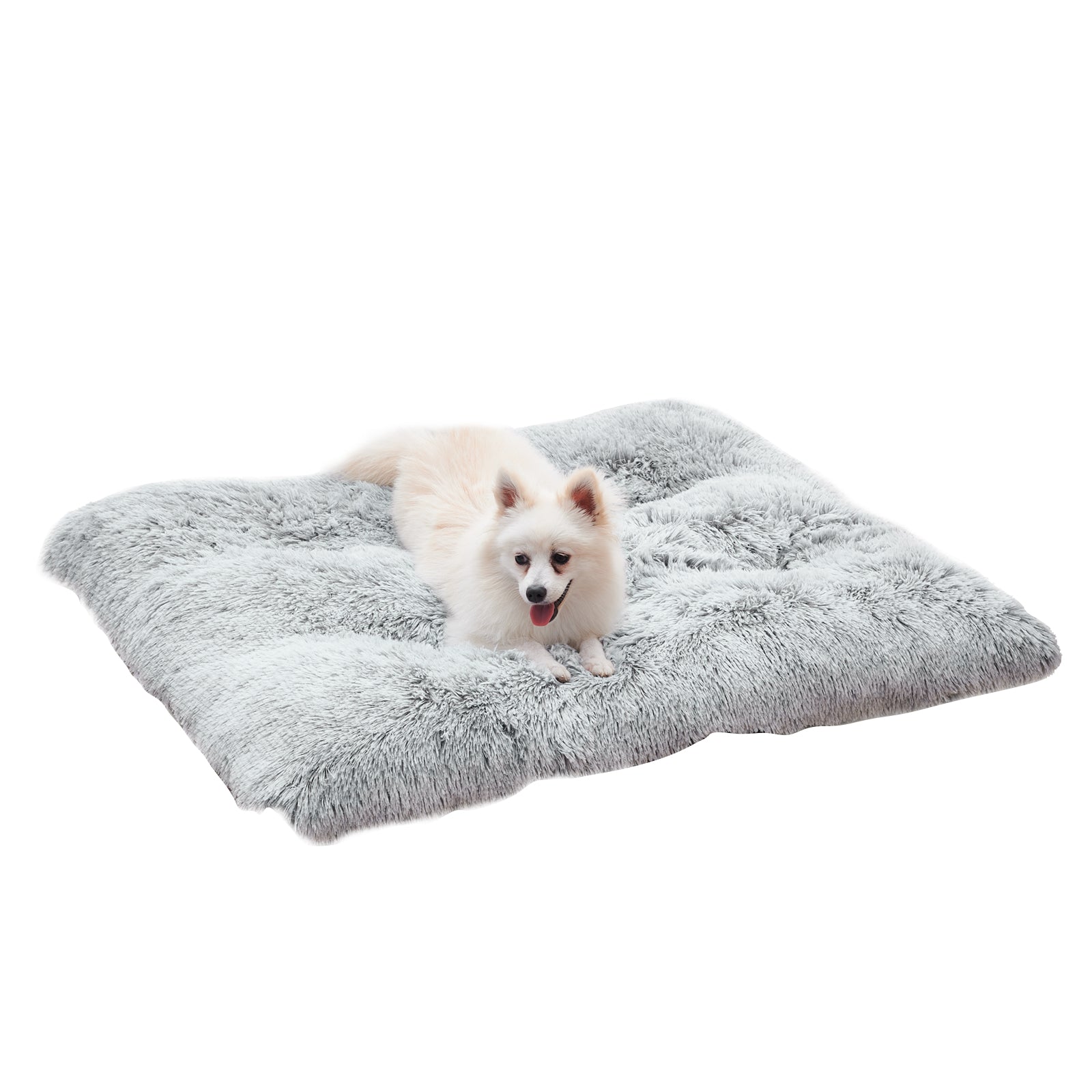 KFX-4890685 Plush Portable Large Dog Sofa Bed - Washable Pet Kennel with Sleep Protector