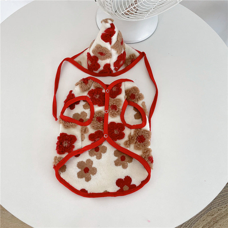 KFX-4891581 Wool Blend Autumn and Winter Vest for Christmas - Available in Cherry, Strawberry, Plum, and Mickey Colors