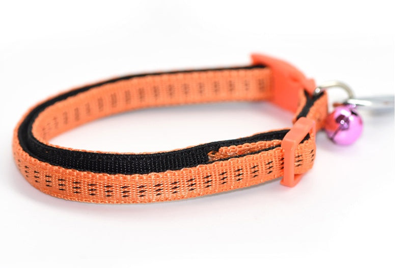 KFX-4898749 Nylon Foam Cotton Traction Belt for Small and Medium Dogs - Adjustable Neck Sizes 22-57 cm