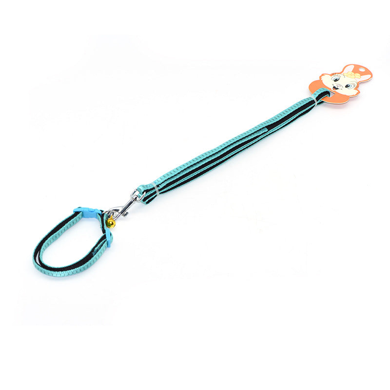 KFX-4898749 Nylon Foam Cotton Traction Belt for Small and Medium Dogs - Adjustable Neck Sizes 22-57 cm