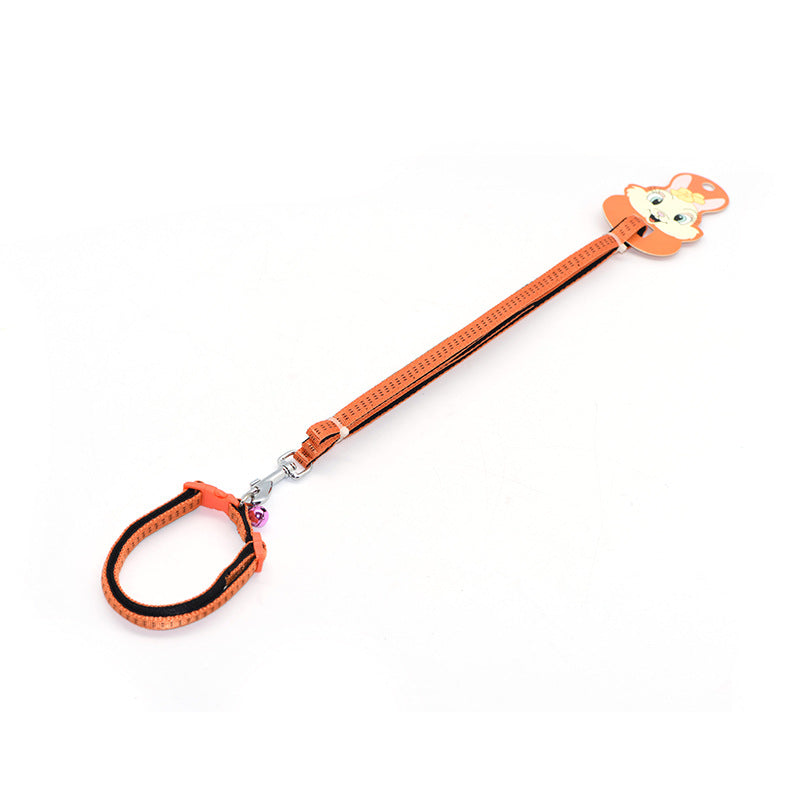 KFX-4898749 Nylon Foam Cotton Traction Belt for Small and Medium Dogs - Adjustable Neck Sizes 22-57 cm