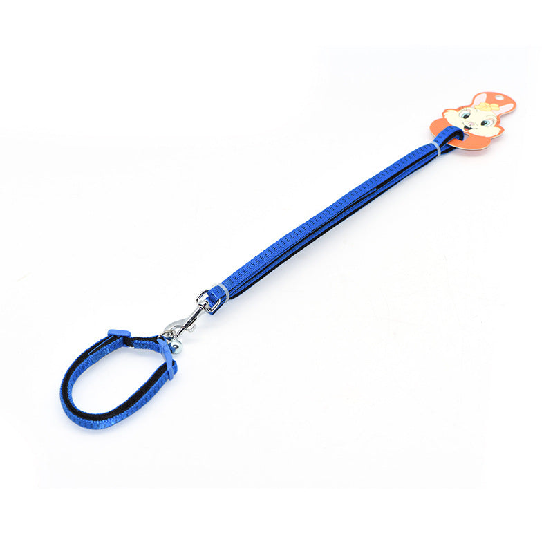 KFX-4898749 Nylon Foam Cotton Traction Belt for Small and Medium Dogs - Adjustable Neck Sizes 22-57 cm