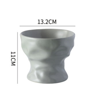 KFX-4899133 Ceramic Cat and Dog Bowl with Cervical Spine Protection - Available in Multiple Colors
