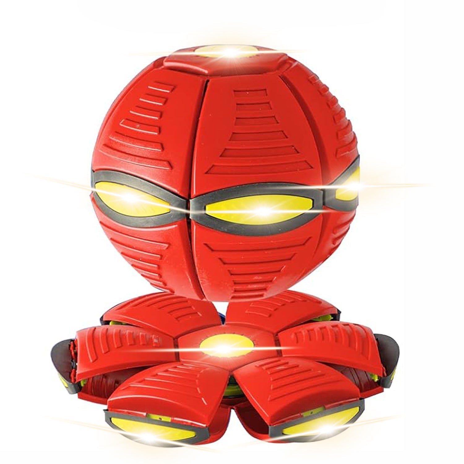KFX-4902205 Magic Flying Saucer Ball with Lights for Dogs and Kids - Interactive Outdoor Toy