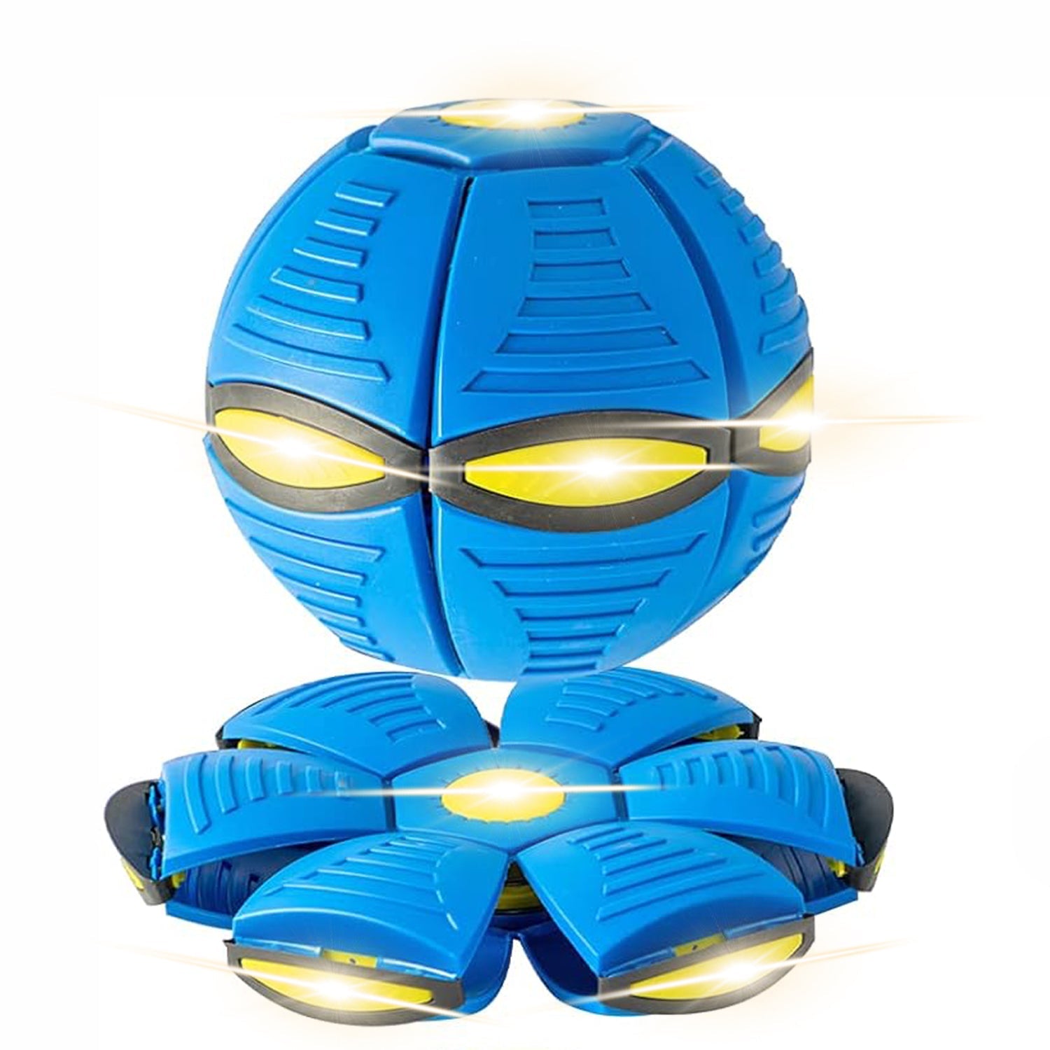 KFX-4902205 Magic Flying Saucer Ball with Lights for Dogs and Kids - Interactive Outdoor Toy