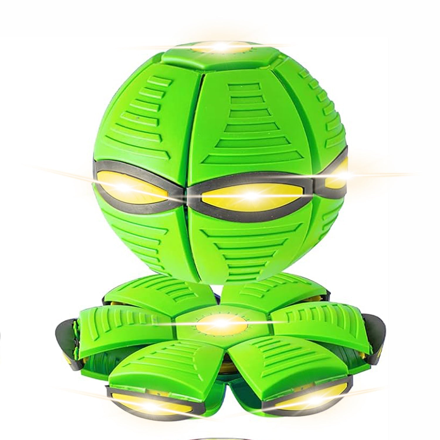 KFX-4902205 Magic Flying Saucer Ball with Lights for Dogs and Kids - Interactive Outdoor Toy