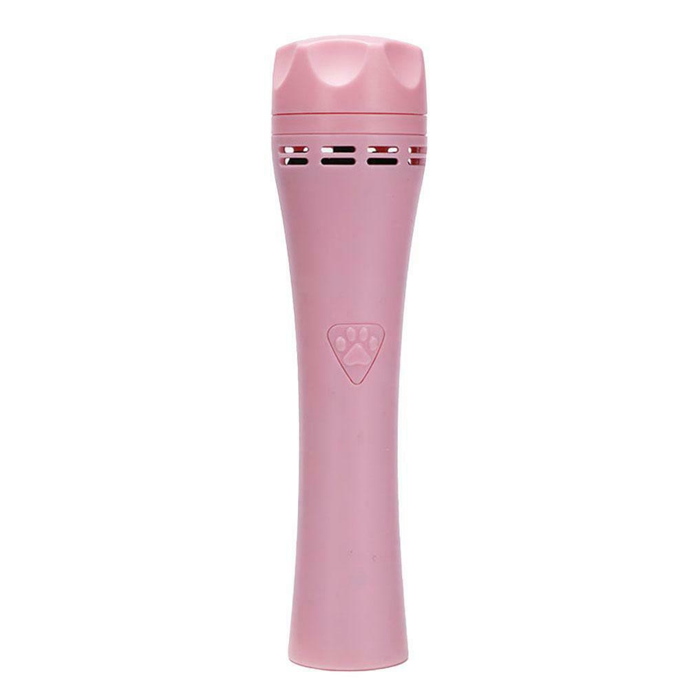KFX-4902717 Pet Vacuum Electric Nail Polisher with Plastic and Metal Grinding Heads - 3.7V Rechargeable Nail Trimmer for Pets