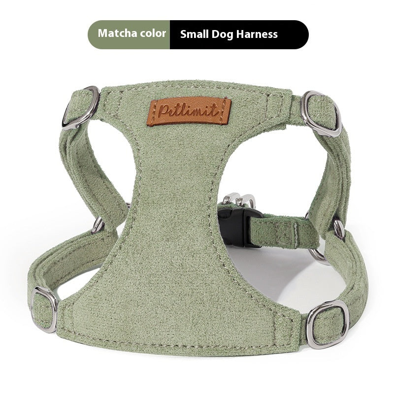 KFX-4903997 Puppy Hand-Holding Rope Vest with Adjustable Chest Strap and Traction Rope in Multiple Colors