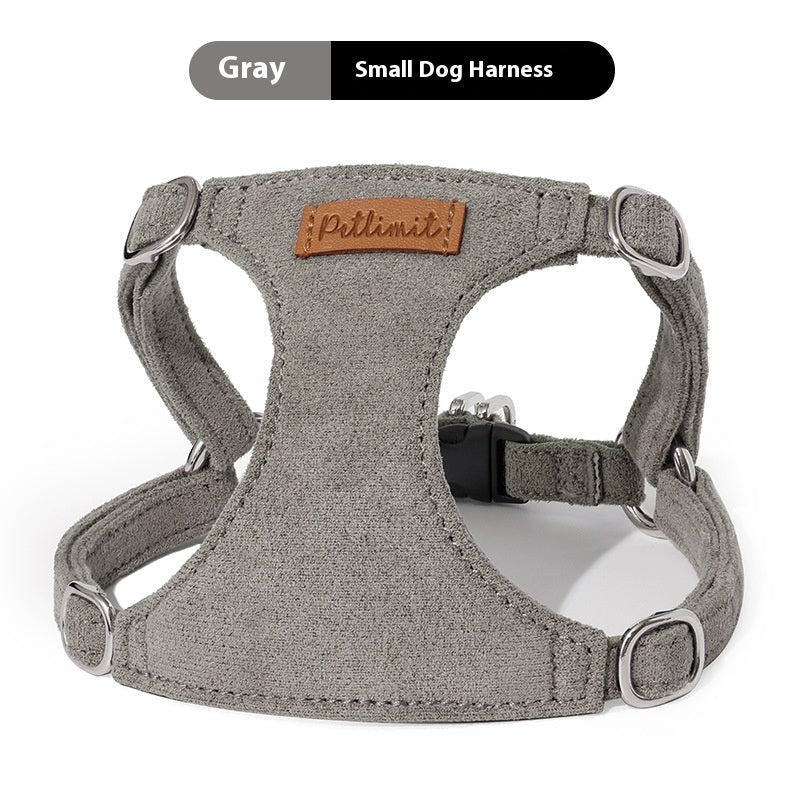 KFX-4903997 Puppy Hand-Holding Rope Vest with Adjustable Chest Strap and Traction Rope in Multiple Colors