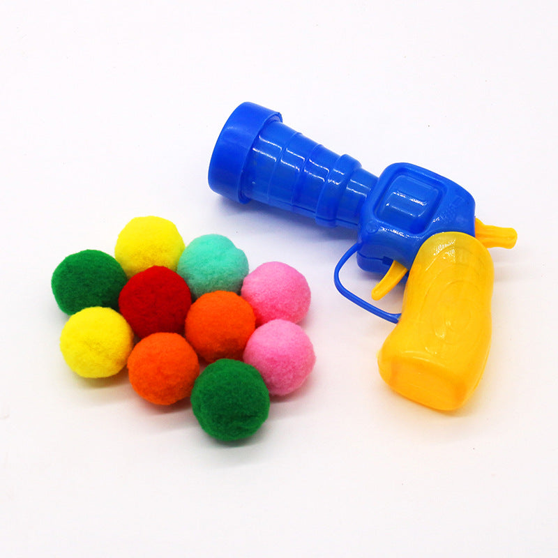 KFX-4905533 Plush Launching Toy Balls for Interactive Pet Play - Variety Packs Available