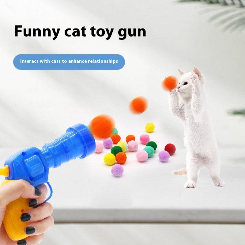 KFX-4905533 Plush Launching Toy Balls for Interactive Pet Play - Variety Packs Available