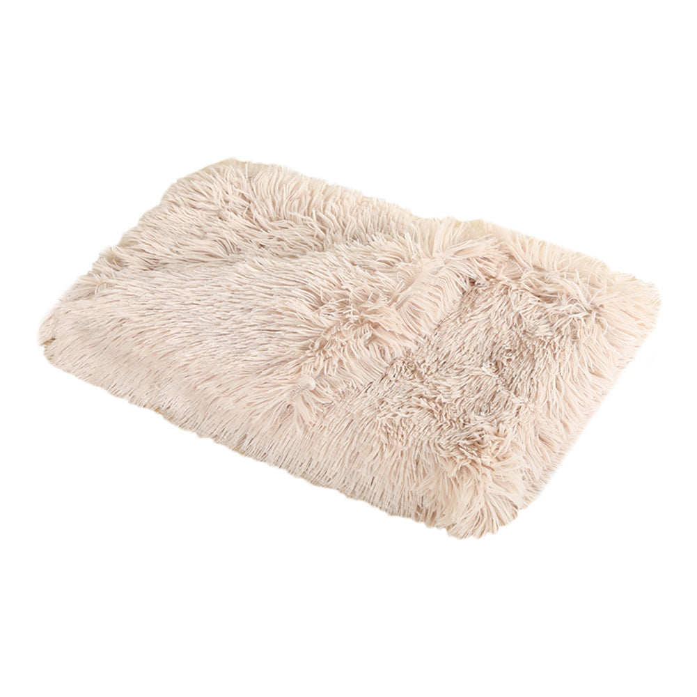 KFX-4906557 Plush Pet Sleeping Nest Mat in Various Colors and Sizes