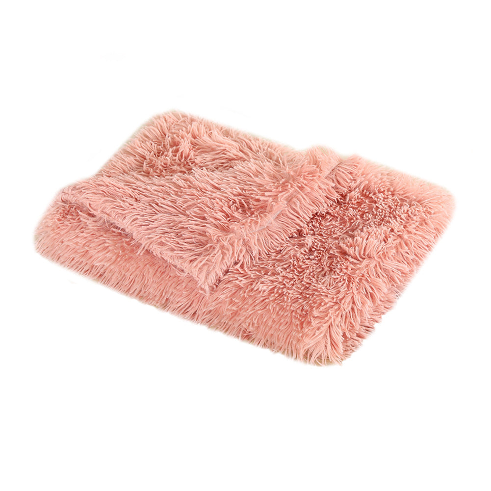 KFX-4906557 Plush Pet Sleeping Nest Mat in Various Colors and Sizes