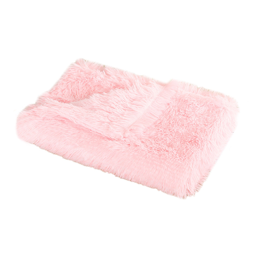 KFX-4906557 Plush Pet Sleeping Nest Mat in Various Colors and Sizes