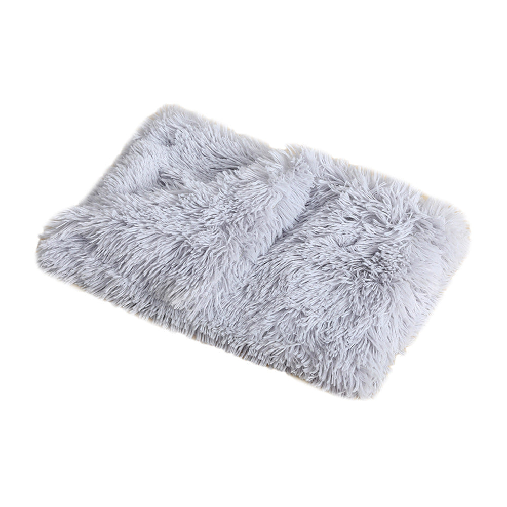 KFX-4906557 Plush Pet Sleeping Nest Mat in Various Colors and Sizes