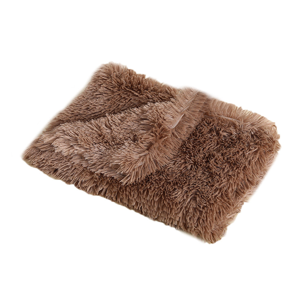 KFX-4906557 Plush Pet Sleeping Nest Mat in Various Colors and Sizes