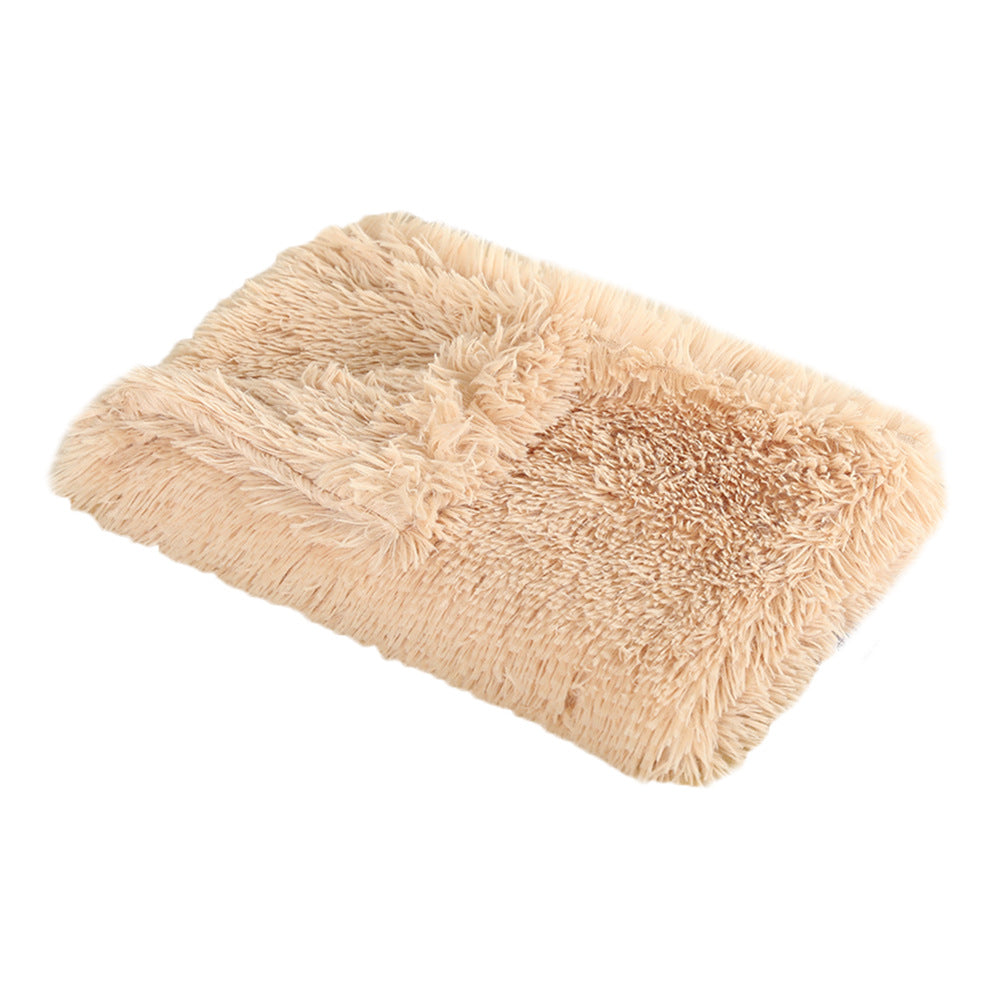 KFX-4906557 Plush Pet Sleeping Nest Mat in Various Colors and Sizes