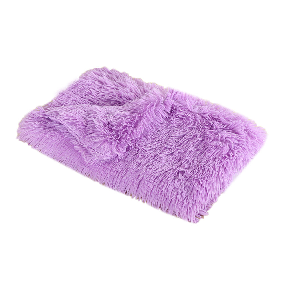 KFX-4906557 Plush Pet Sleeping Nest Mat in Various Colors and Sizes