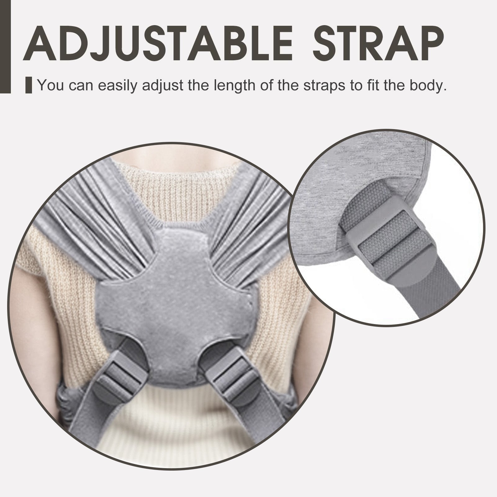 KFX-4906941 Light Gray Adjustable Pet Sling Carrying Case for Comfortable Travel