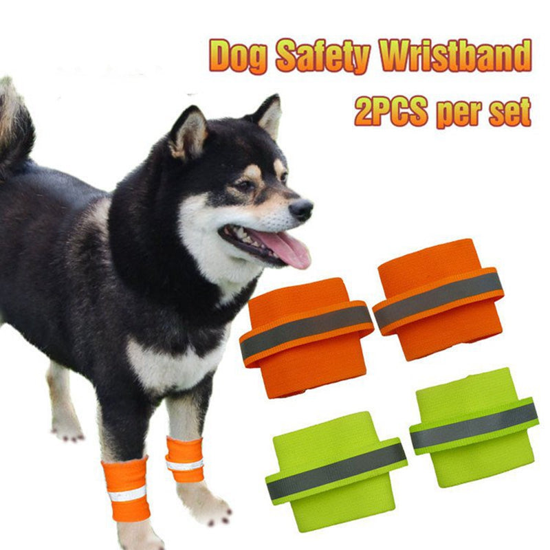 KFX-4907069 Fluorescent Dog Training Foot Covers - Universal Fit, Polyester Material
