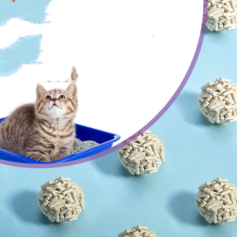 KFX-4910525 Tofu Cat Litter - Original Flavor, 6L (2kg) - Eco-Friendly and Natural Clumping Litter