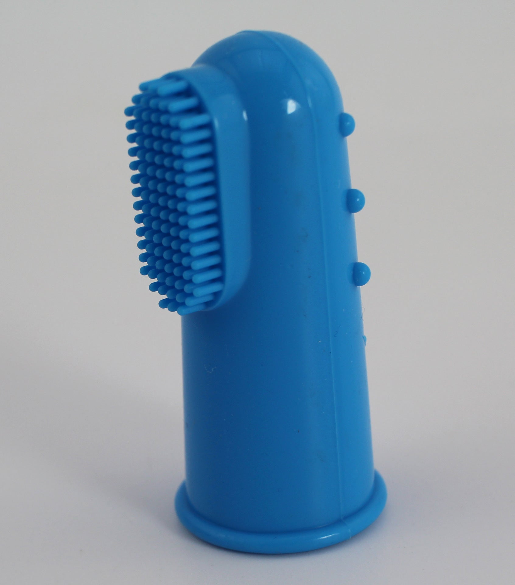 KFX-4921021 Natural Silicone Finger Toothbrush for Gentle Oral Care, Size 5.5*2.2CM