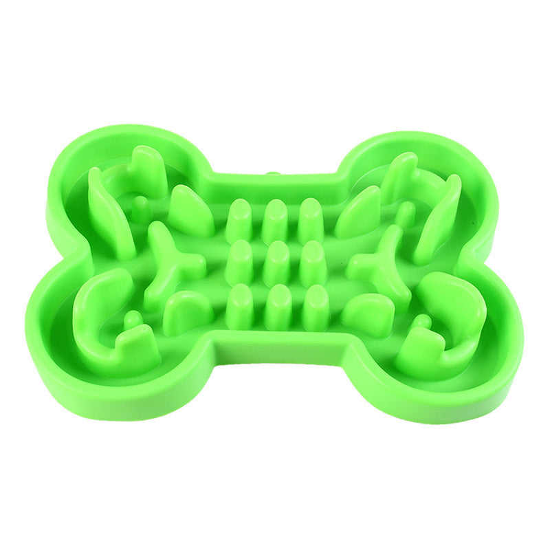 KFX-4926141 Pet Dog Slow Feeder Bowl - Anti-Choke Silicone Travel Design, Available in Small and Large Sizes