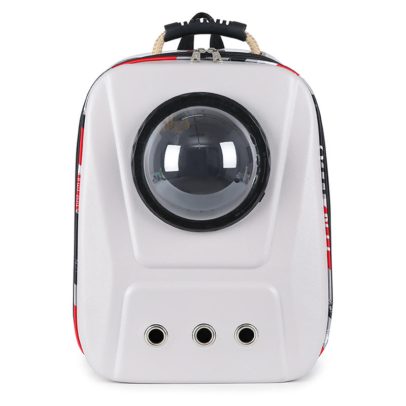 KFX-4928189 Breathable Large Capacity Portable Backpack for Cats, Fashionable EVA Design