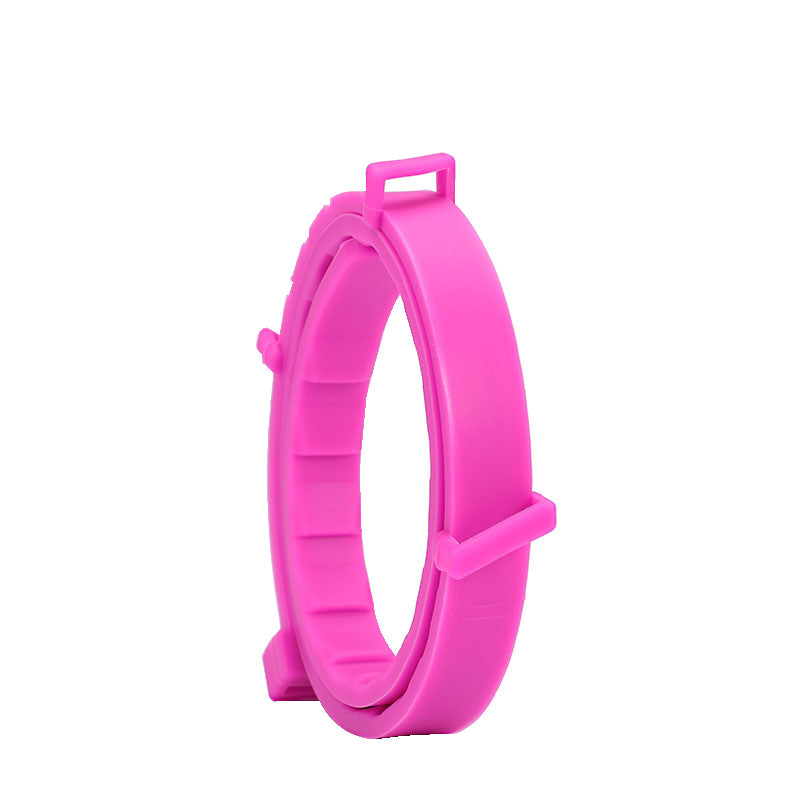KFX-4933693 Flea Preventing Silicone Collar for Small to Large Dogs and Cats in Various Colors