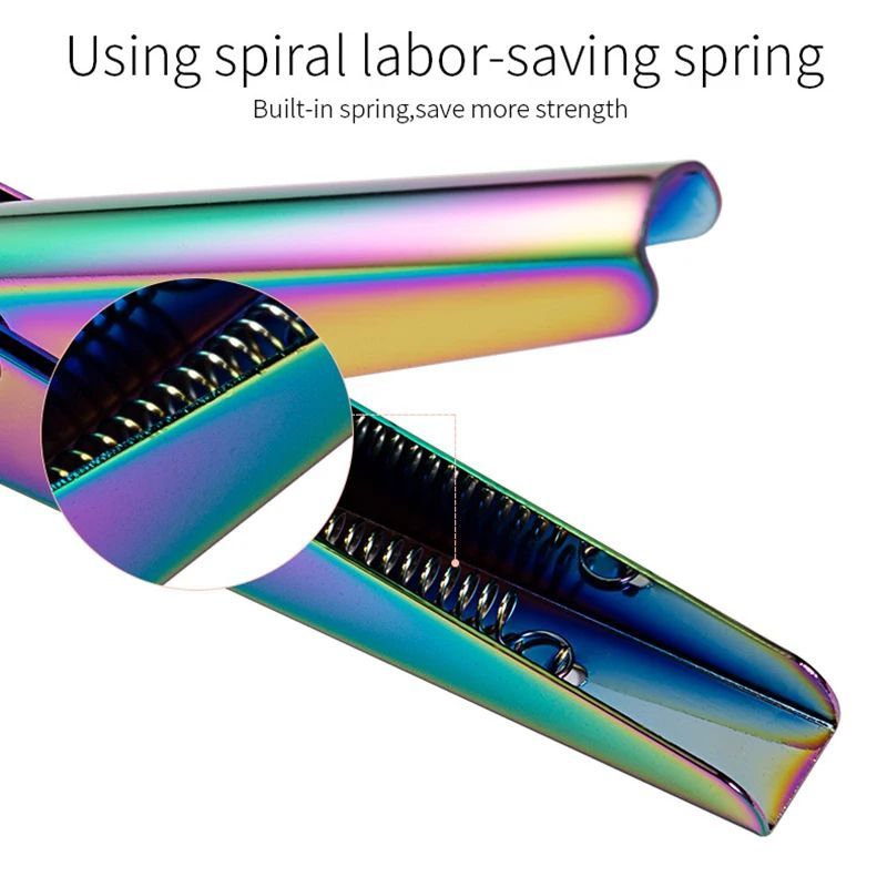 KFX-4935485 Stainless Steel UV Gel Nail Tips Trimmer Cutter Tool – Rainbow Finish