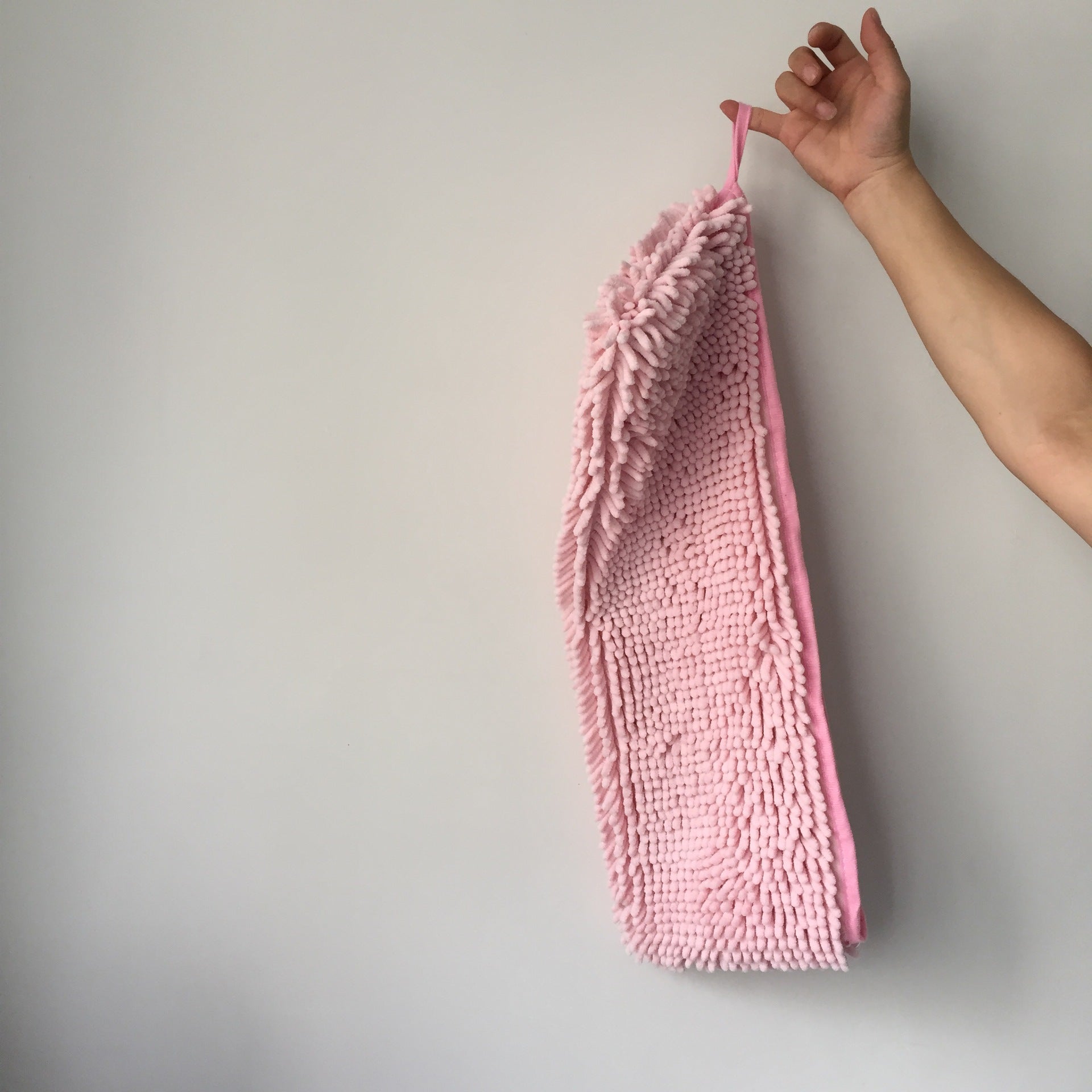 KFX-4937149 Extra Large Chenille Pet Bathing Towel - Quick-Drying & Highly Absorbent 60cm x 85cm