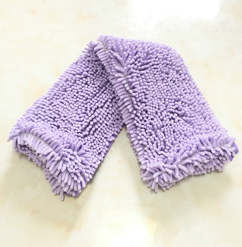 KFX-4937149 Extra Large Chenille Pet Bathing Towel - Quick-Drying & Highly Absorbent 60cm x 85cm