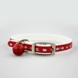 KFX-4939453 Adjustable Small Pet Collar - Durable & Stylish - Available in Blue, Black, Pink, Red