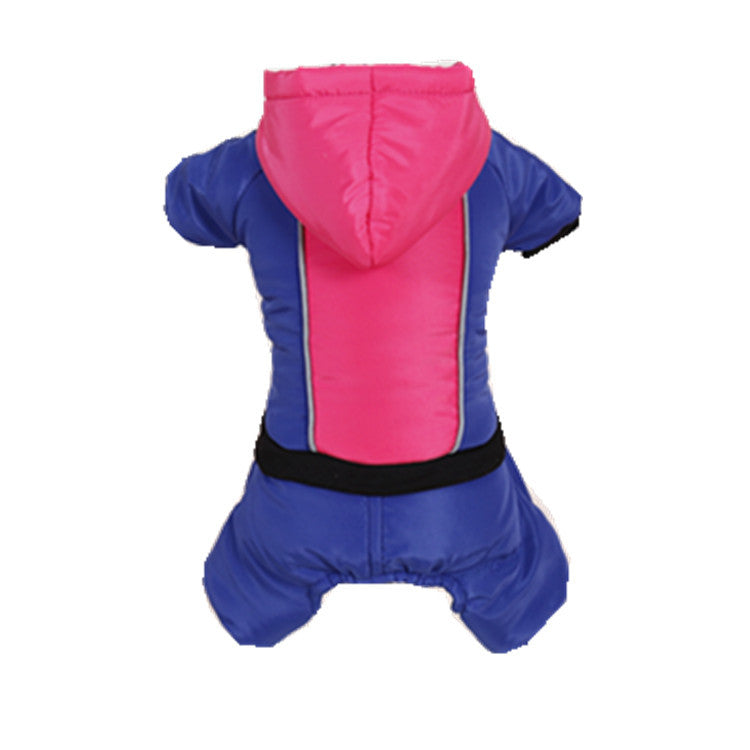 KFX-4941629 Cozy Down Jacket for Pets - Stylish Four-Legged Outerwear in Various Sizes