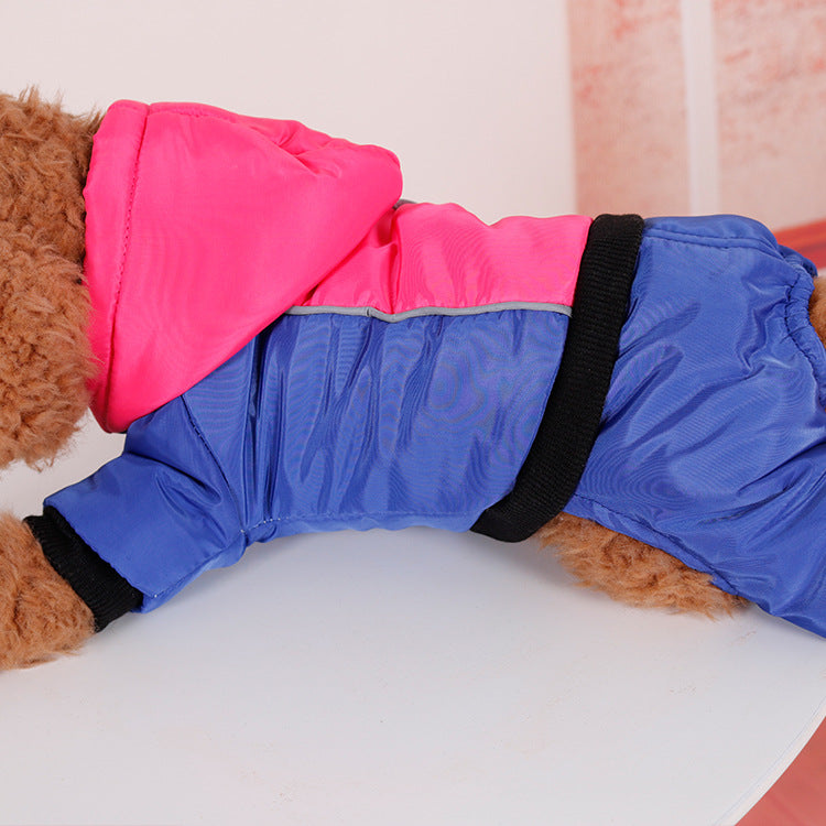 KFX-4941629 Cozy Down Jacket for Pets - Stylish Four-Legged Outerwear in Various Sizes