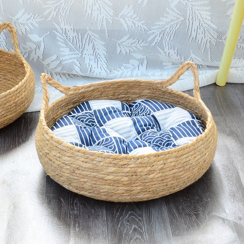 KFX-4943421 Cat Scratching Board with Removable and Washable Rattan Nest - Multiple Styles and Sizes Available