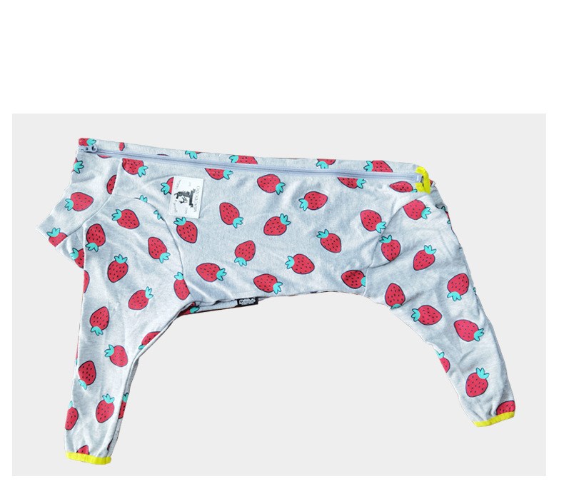 KFX-4943805 Cotton Printed Four-Legged Pet Shirt for Comfortable Wear in Various Sizes