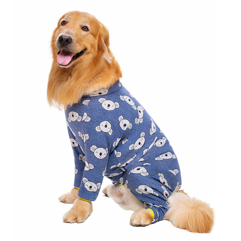 KFX-4943805 Cotton Printed Four-Legged Pet Shirt for Comfortable Wear in Various Sizes