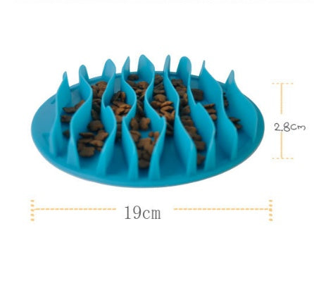 KFX-4947005 Silicone Slow Food Wave Bowl for Controlled Eating