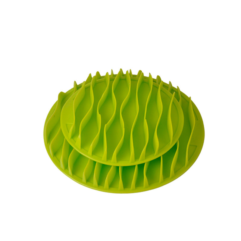 KFX-4947005 Silicone Slow Food Wave Bowl for Controlled Eating