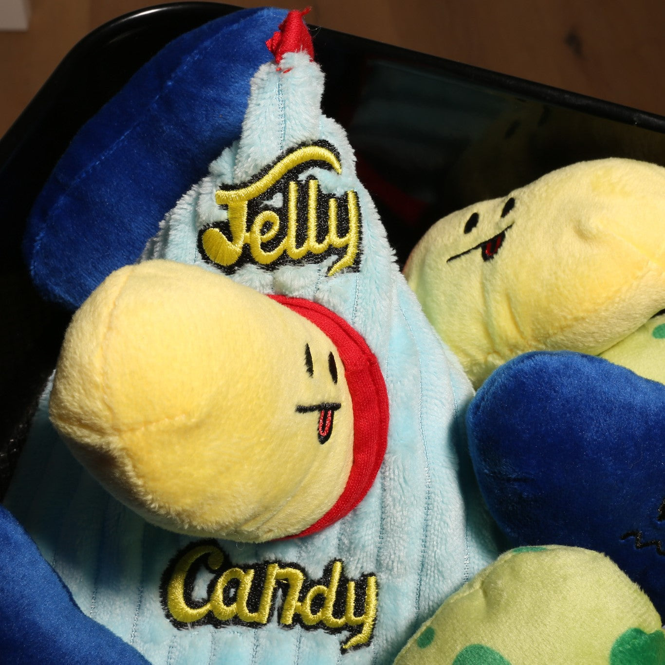 KFX-4948029 Plush Tibetan Food Toy Set for Dogs - Jelly Candy Design with Vocal Features