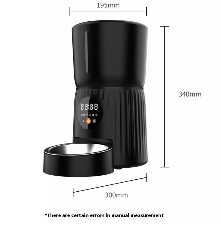 KFX-4949181 Automatic Smart Pet Feeder with Remote Timing and Portion Control