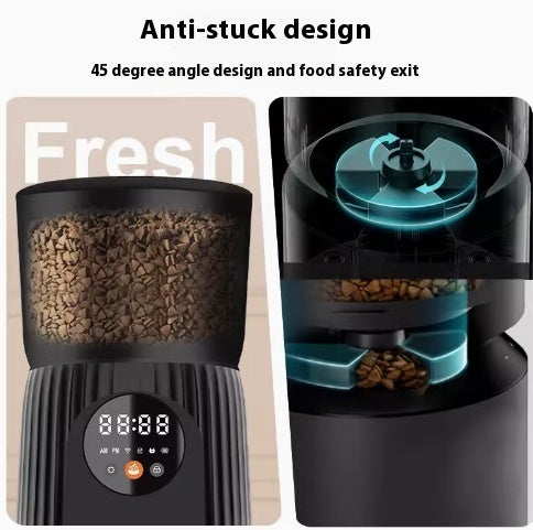KFX-4949181 Automatic Smart Pet Feeder with Remote Timing and Portion Control