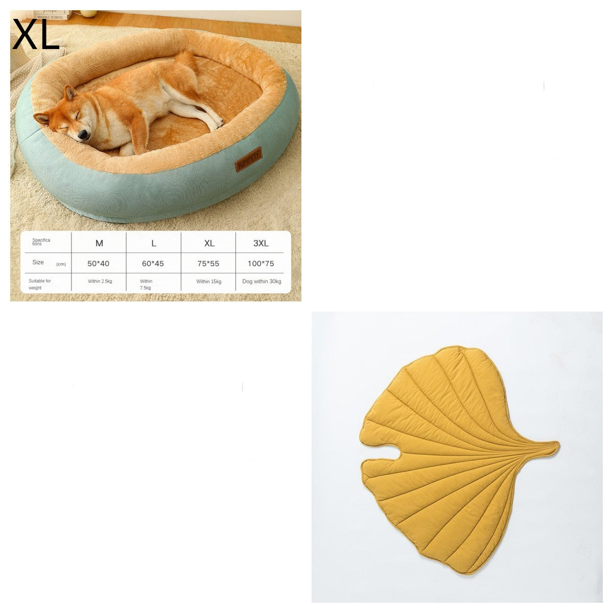 KFX-4953021 Removable Cotton Dog and Cat Bed, Washable and Warm, Multiple Sizes Available